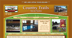 Desktop Screenshot of countrytrailsinn.com